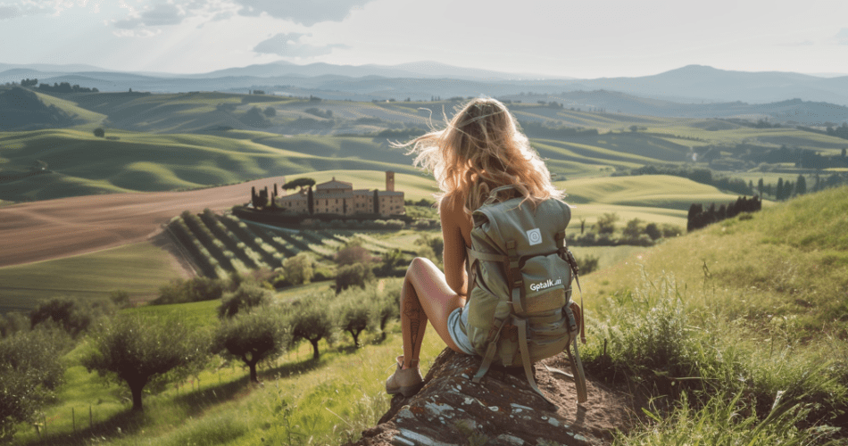 Tuscany, Italy Female Traveler