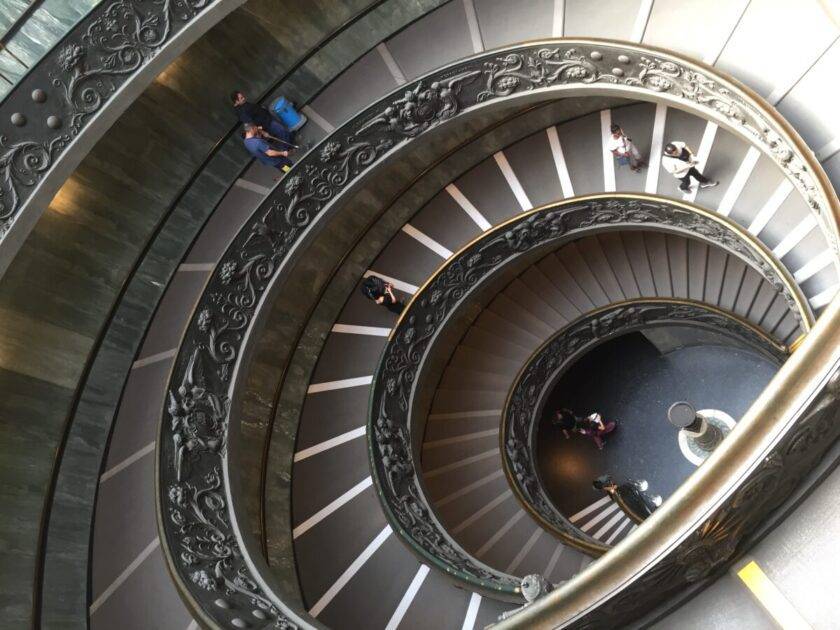 vatican museum spiral staircase rome